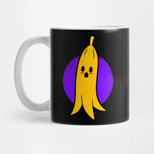 Spooky Cute Kawaii Banana Boo Ghost Cartoon Gift For Kids Mug